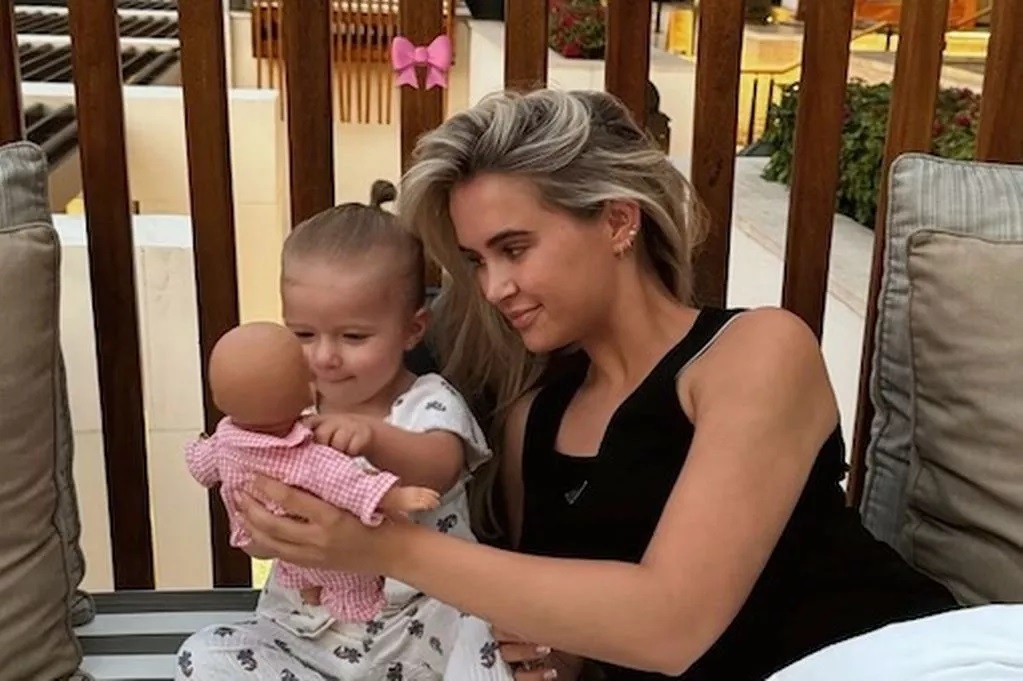 Molly-Mae Hague lets slip Tommy Fury is on holiday with her and Bambi in Dubai